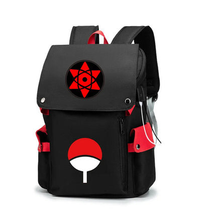 Naruto Large Capacity Anime Backpack - School, Laptop and Travel Bag