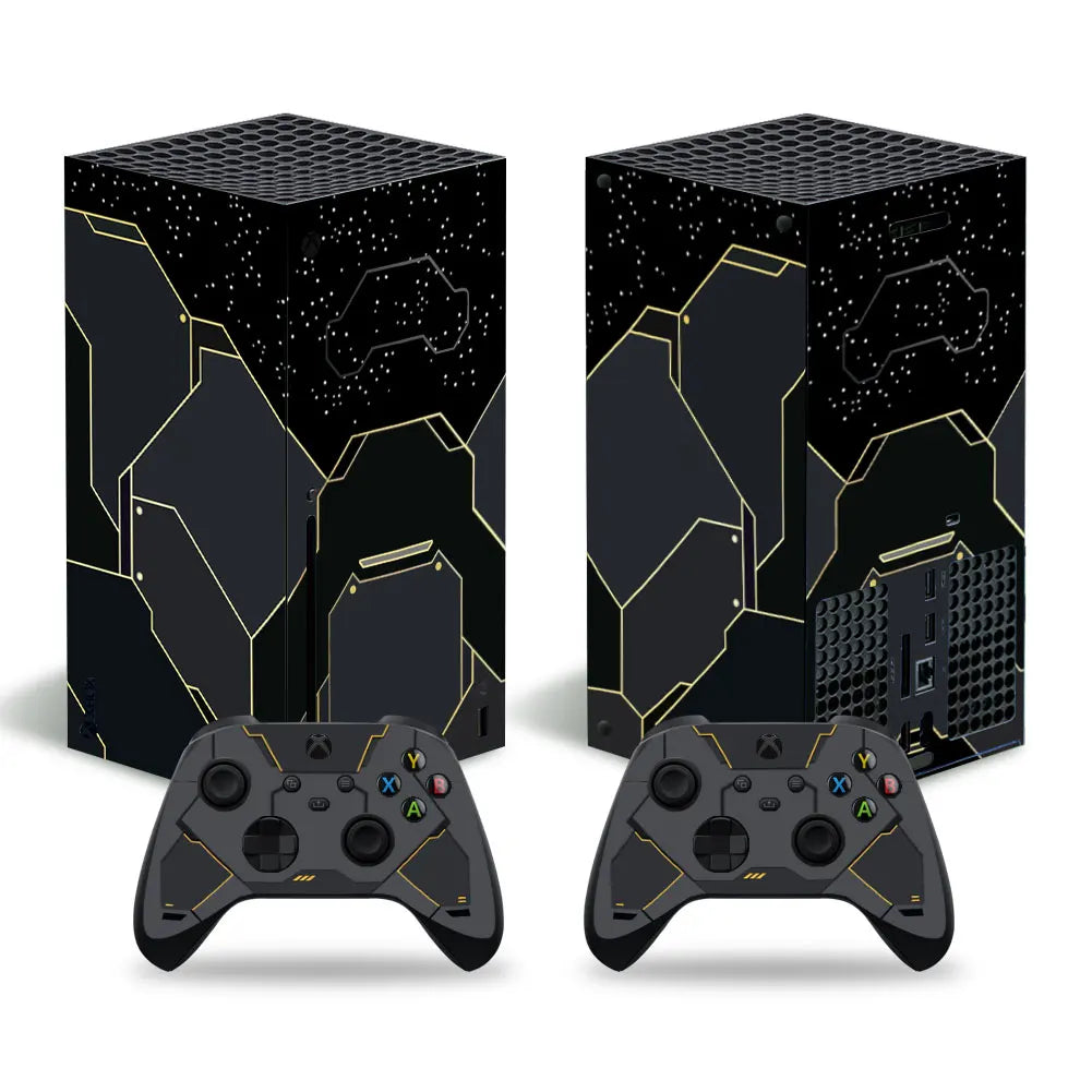 Xbox Series X Console & Controller Skin — Geometric Series