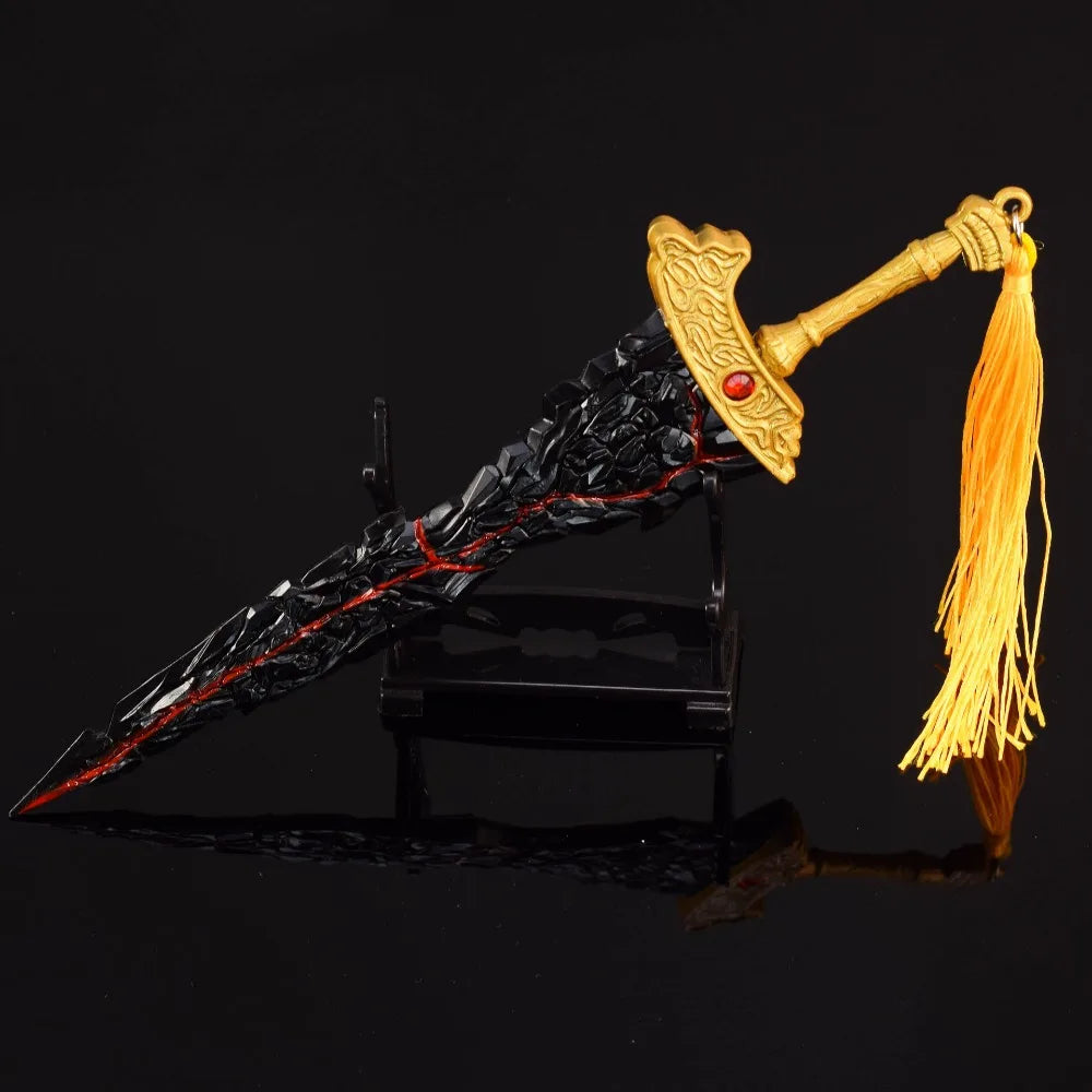 22cm Maliketh’s Black Blade Greatsword – Elden Ring Game Replica Model & Collector’s Accessory