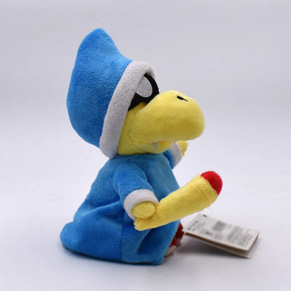 Super Mario Kamek Plush Figure - 18cm Magikoopa Soft Collectible Toy