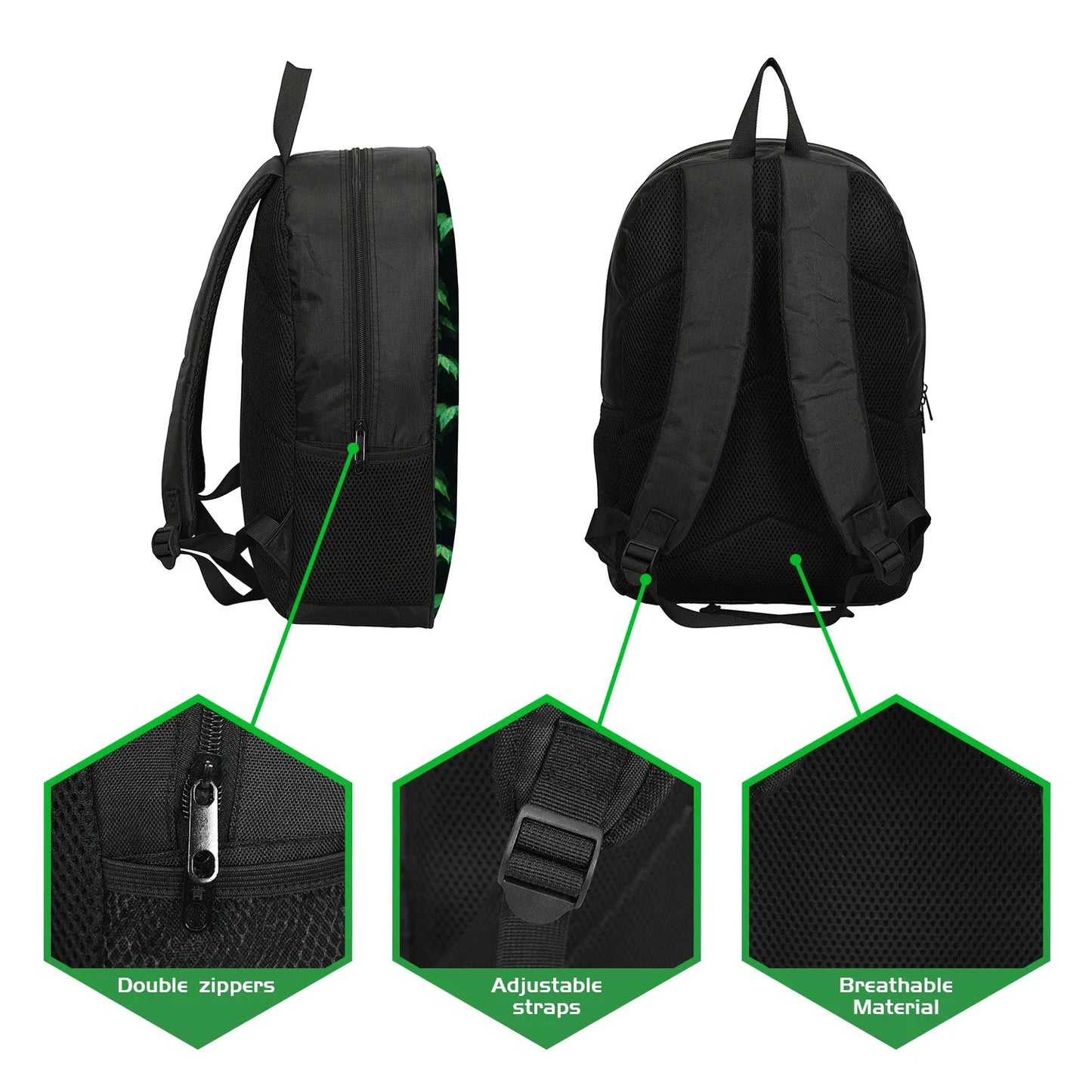 Geometry Dash Kids Backpack - Anime Cartoon School Bag for Boys and Girls