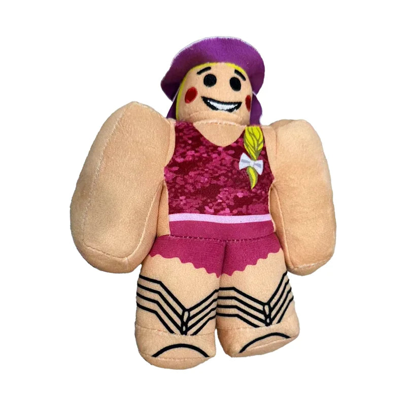 Roblox Captain Camouflage Plush Toy - 26cm Soft Stuffed Character Doll for Kids