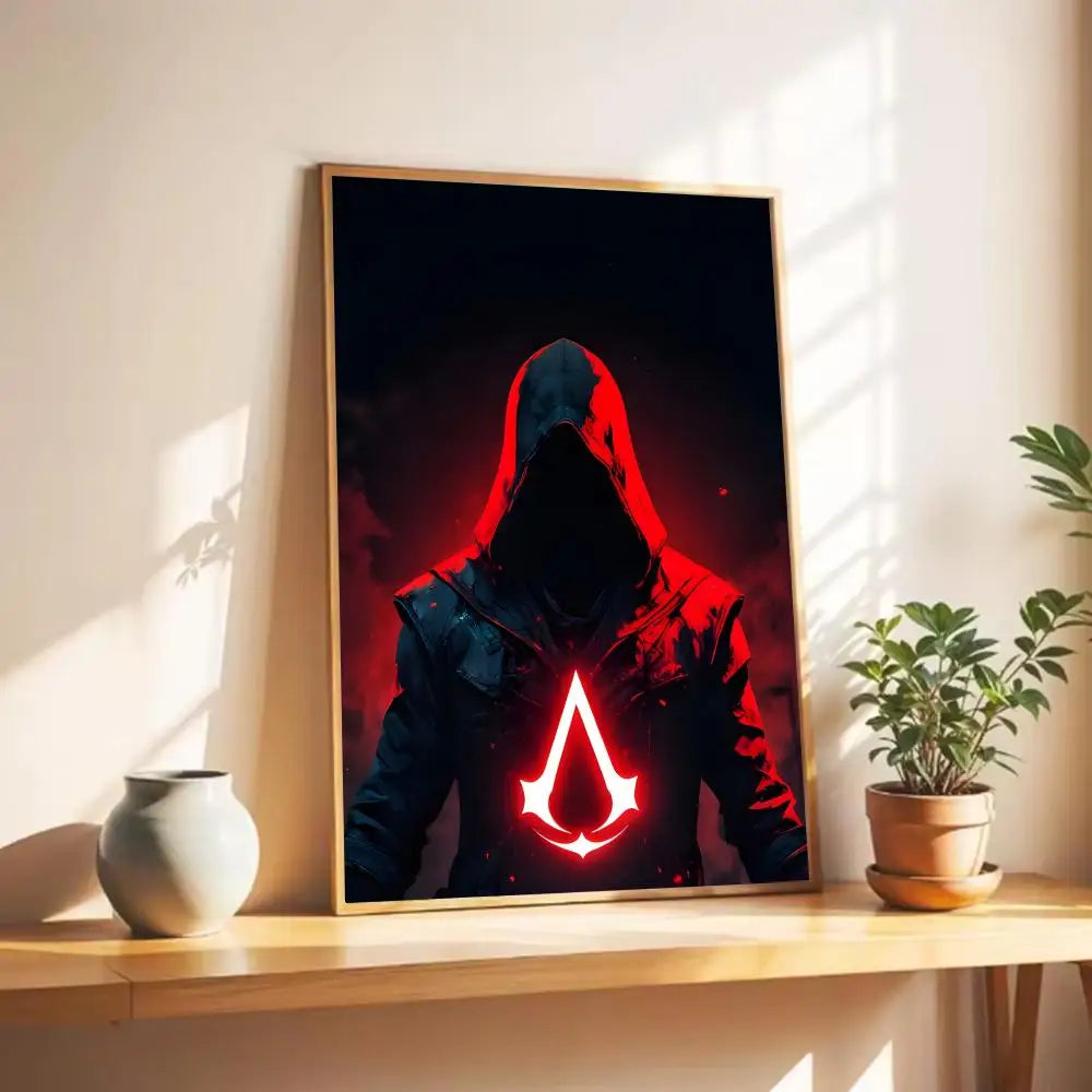 Assassin's Creed Wall Art Poster - Premium Gaming Print, Multiple Sizes