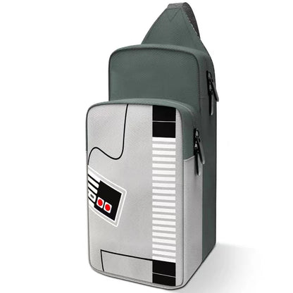 Old School Nintendo Switch Shoulder Bag — Retro Gaming Console Case