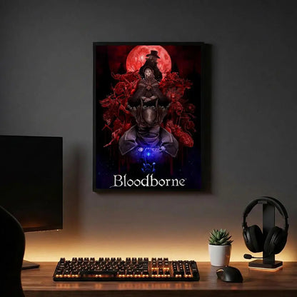 Bloodborne Poster - Gaming Room Wall Art Print