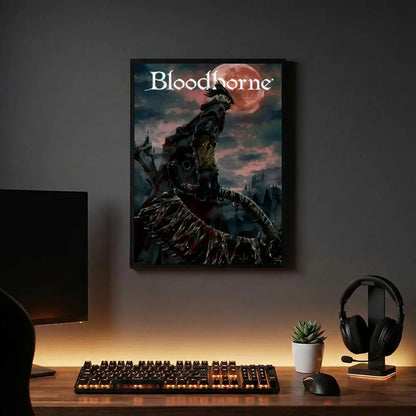 Bloodborne Poster - Gaming Room Wall Art Print