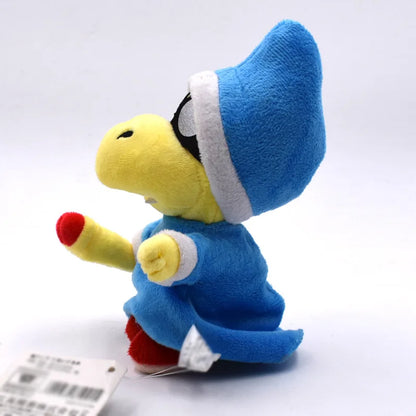 Super Mario Kamek Plush Figure - 18cm Magikoopa Soft Collectible Toy