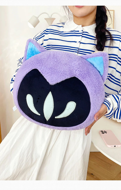 Omen Shadow Cat Plush - Valorant-Inspired Fanmade Doll