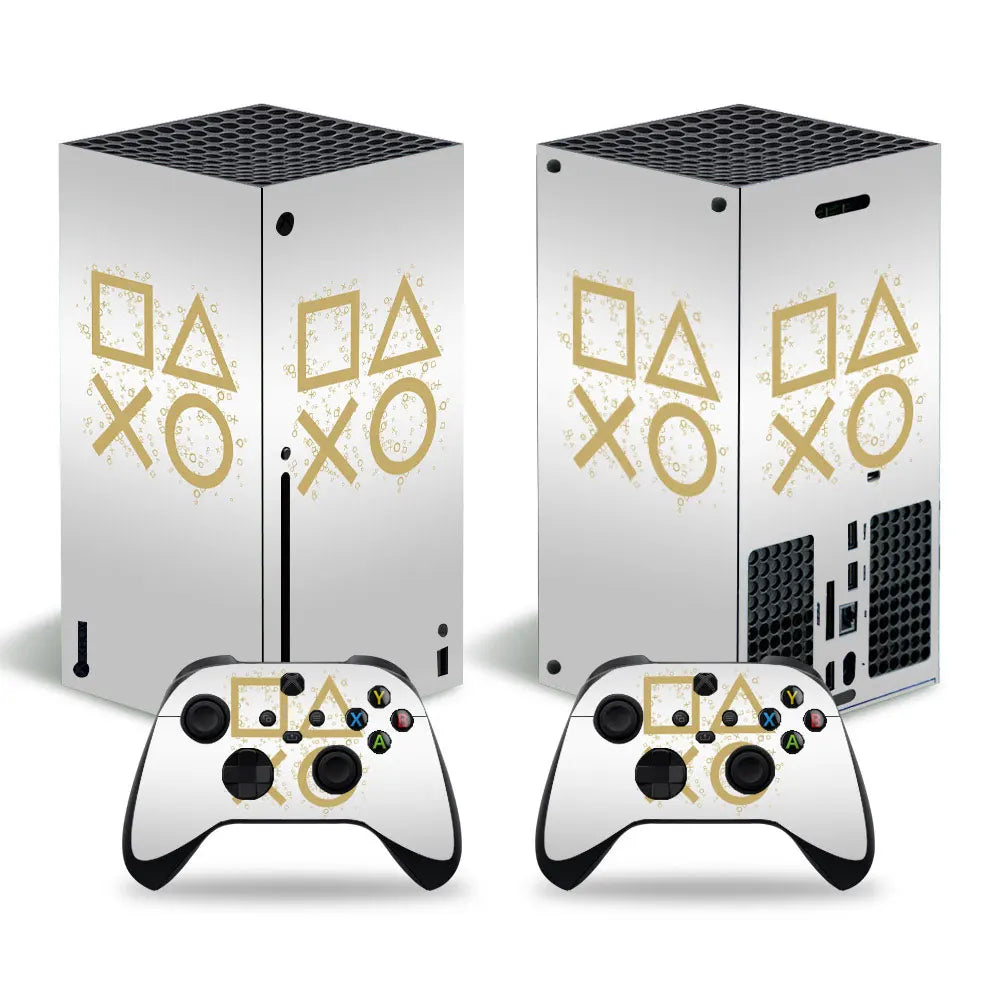 Xbox Series X Console & Controller Skin — Geometric Series