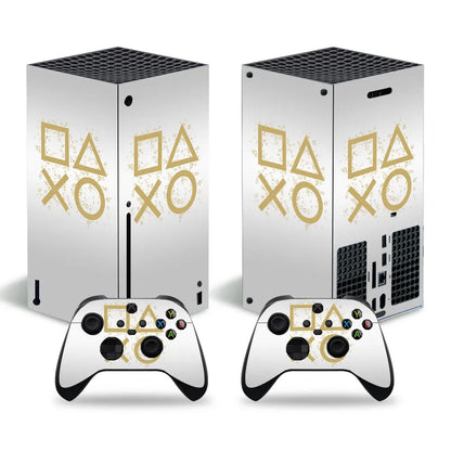 Xbox Series X Console & Controller Skin — Geometric Series