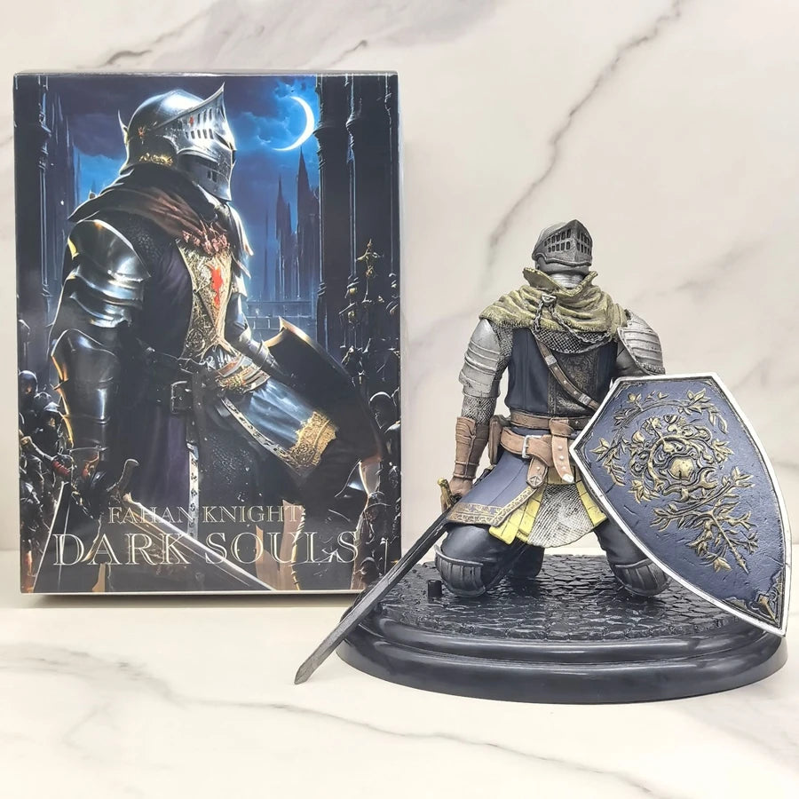 Dark Souls III Artorias & Oscar PVC Collectible Figures – Premium 14–20cm Knight Statues