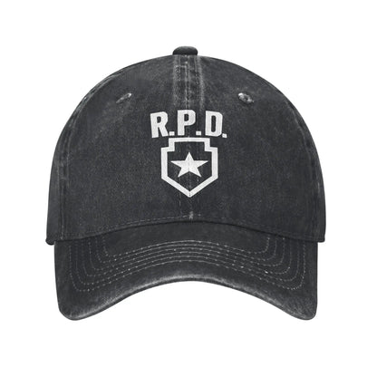 Departamento de Policía de Raccoon RPD Gorra de béisbol informal Resident Evil Gorra trucker para gimnasio al aire libre Oferta de verano y2k Lindas gorras de béisbol