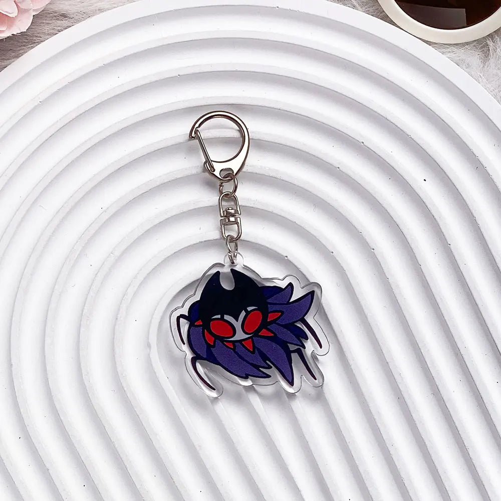 Hollow Knight Acrylic Keychain  Cute Cartoon Bag Charm & Backpack Pendant Gift