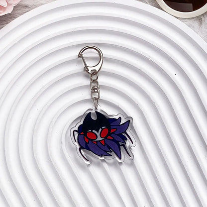 Hollow Knight Acrylic Keychain  Cute Cartoon Bag Charm & Backpack Pendant Gift