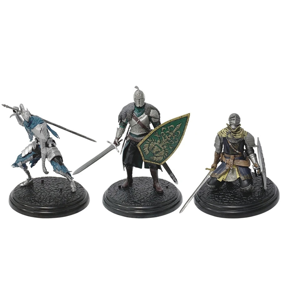 Dark Souls III Artorias & Oscar PVC Collectible Figures – Premium 14–20cm Knight Statues