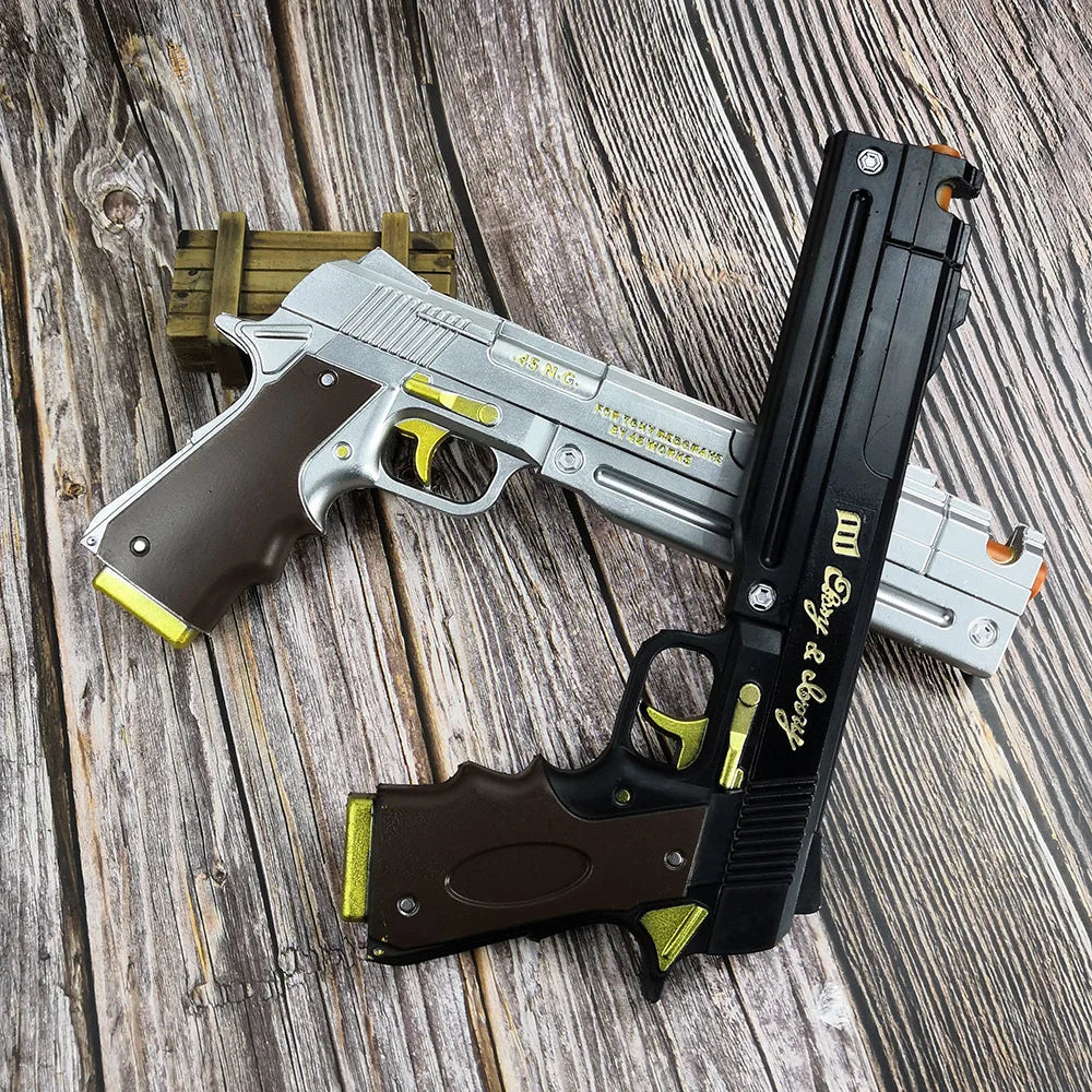 Devil May Cry Dante Cosplay Props – Ebony & Ivory Pistol Replicas (DMC4)