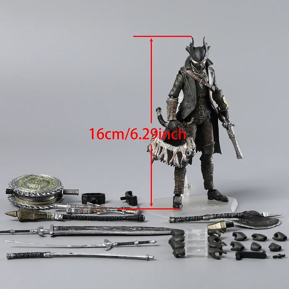 Bloodborne Hunter Figma 367-DX - 16cm Action Figure Toy figma 367DX no box