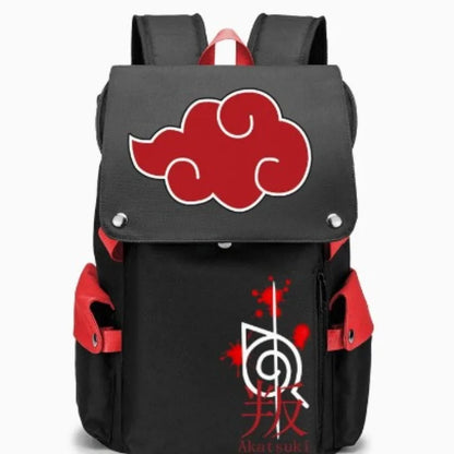 Naruto Large Capacity Anime Backpack - School, Laptop and Travel Bag