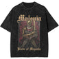 Malenia Blade of Miquella Washed Graphic T-Shirt - Oversized Elden Ring Streetwear Tee