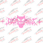 JDM Racing Track Vinyl Decal - Drift and Stance Windshield Sticker