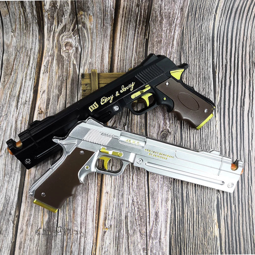 Devil May Cry Dante Cosplay Props – Ebony & Ivory Pistol Replicas (DMC4)