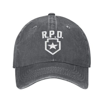 Departamento de Policía de Raccoon RPD Gorra de béisbol informal Resident Evil Gorra trucker para gimnasio al aire libre Oferta de verano y2k Lindas gorras de béisbol