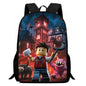 Roblox 15-Inch Kids Backpack - Lightweight Cartoon Print with Adjustable Straps for Boys and Girls