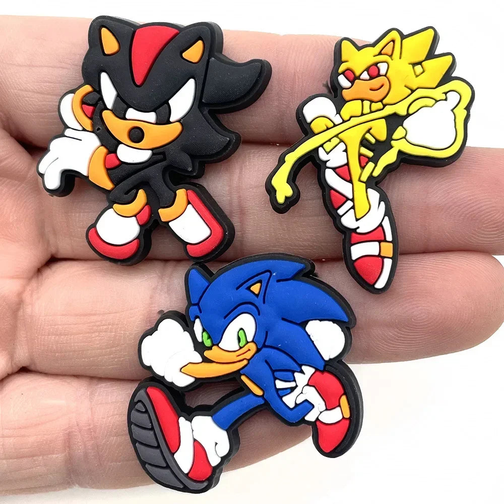 20-piece set of Sonic-themed Croc charms