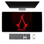Assassins Creed Shadows Mouse Pad Keyboard Desk Mats, Rubber, Non-Slip Desk Mat XXL