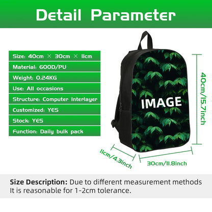 Geometry Dash Kids Backpack - Anime Cartoon School Bag for Boys and Girls