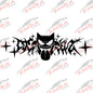 JDM Racing Track Vinyl Decal - Drift and Stance Windshield Sticker