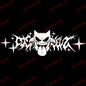 JDM Racing Track Vinyl Decal - Drift and Stance Windshield Sticker
