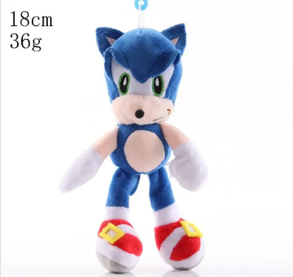 Sonic the Hedgehog Character Plush Dolls - Sonic, Shadow, Amy, Knuckles, Tails