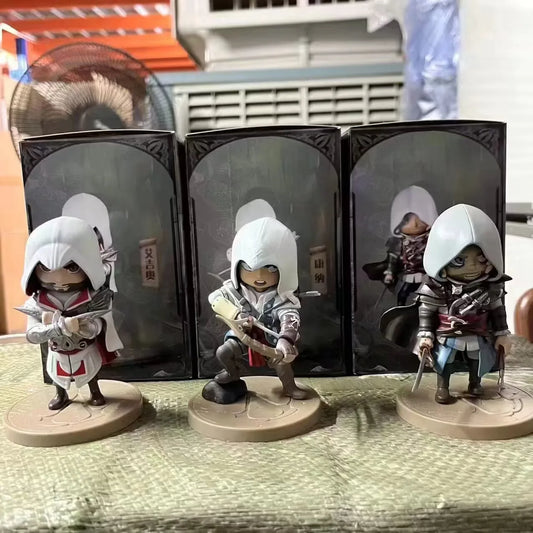 Assassin's Creed 1/12 Scale Figure - Edward, Connor, or Ezio - 12cm PVC Collectible