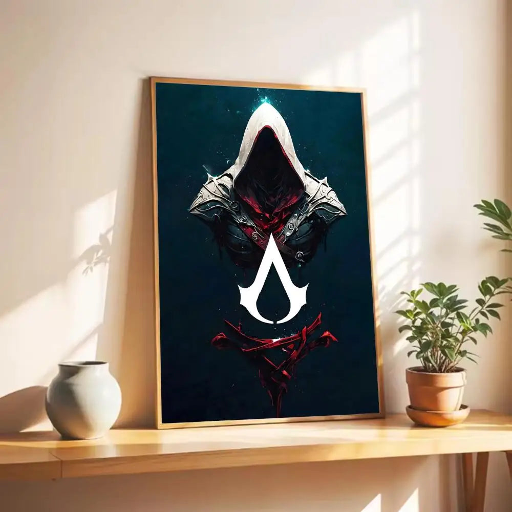 Assassin's Creed Wall Art Poster - Premium Gaming Print, Multiple Sizes