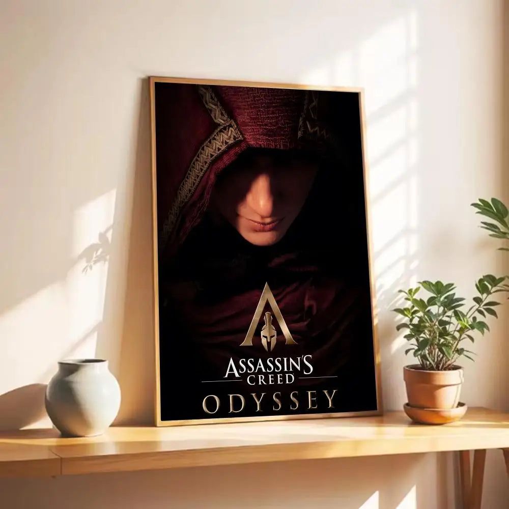 Assassin's Creed Wall Art Poster - Premium Gaming Print, Multiple Sizes