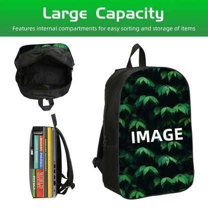 Geometry Dash Kids Backpack - Anime Cartoon School Bag for Boys and Girls