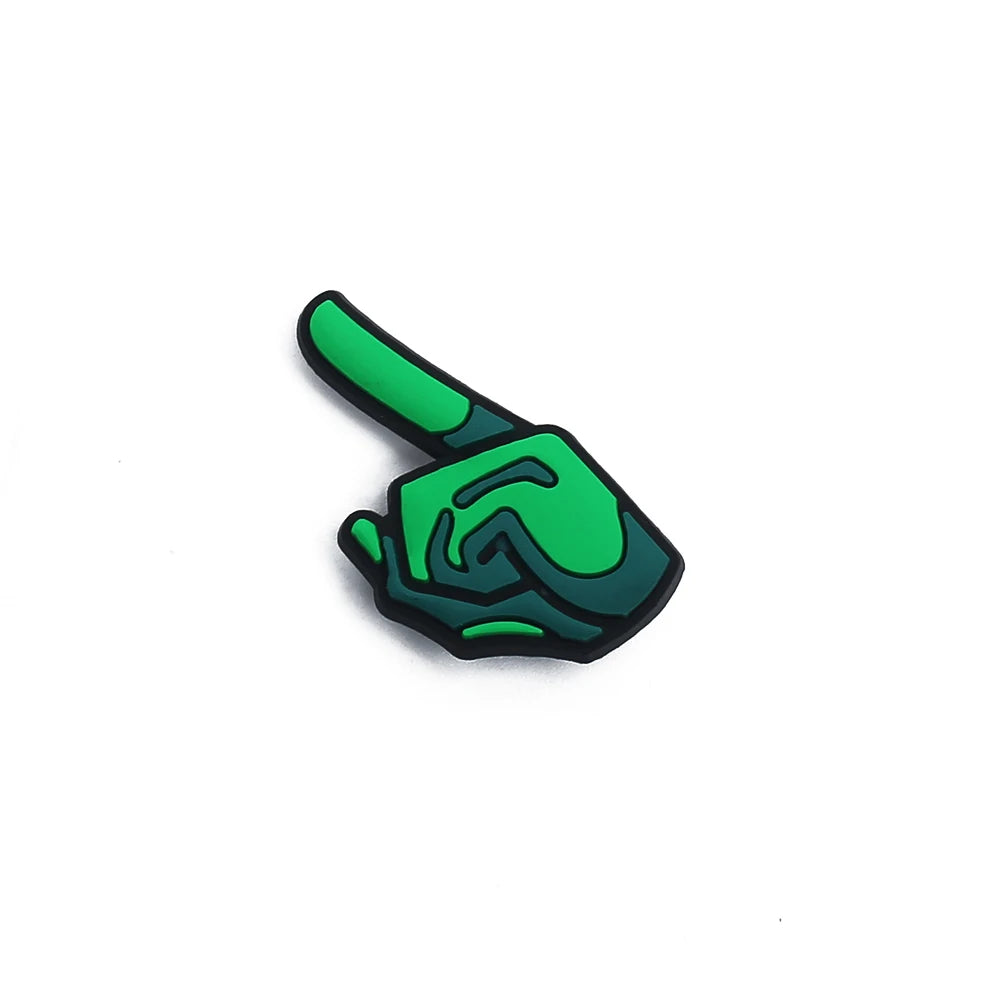 Game Cartoon Shoe Charms - PVC Clog Accessories for Kids, Parties, and Gifts