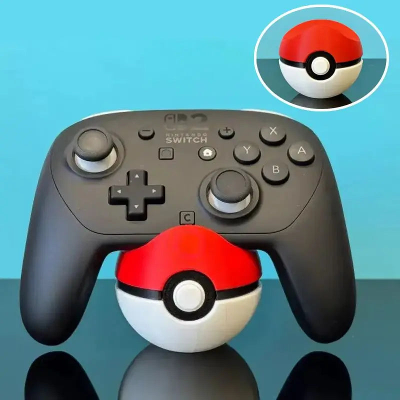 Pokémon Poké Ball Controller Mount - PS5, Xbox, Switch Pro Gamepad Stand