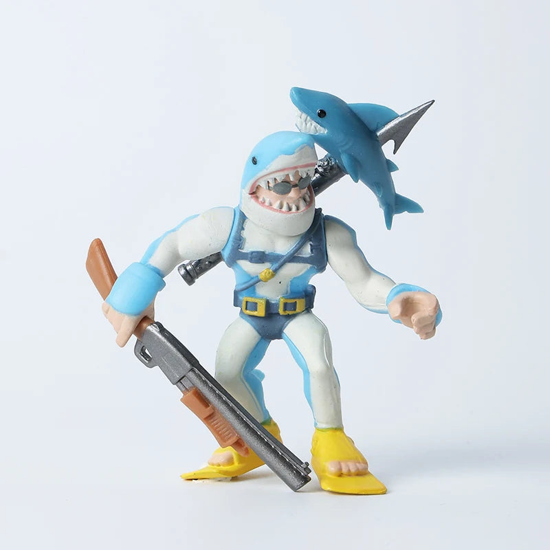 Battle Royale Figure Set – 5 Random Characters (5–6cm)