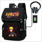 Naruto Large Capacity Anime Backpack - School, Laptop and Travel Bag