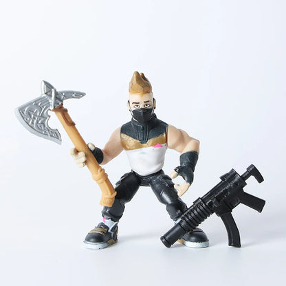 Battle Royale Figure Set – 5 Random Characters (5–6cm)