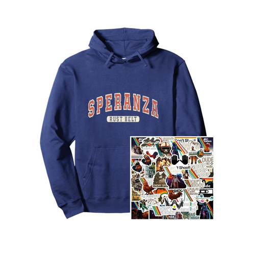 Raiders Hoodie & Sticker pack combo