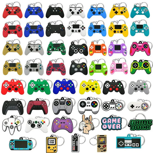 A set of 50 cute keychains, featuring game controllers - Gapo Goods - 