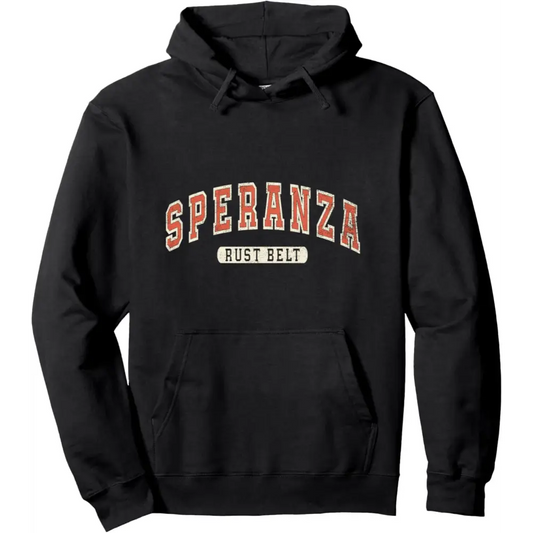 Raiders of Speranza Varsity Camping Nature Video Game Gift Pullover Hoodie
