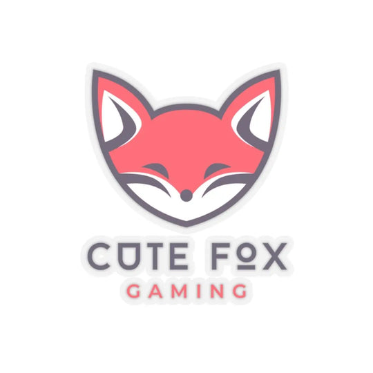 Adorable Fox Gamer Stickers - Cute & Kiss - Cut - Gapo Goods - Paper products