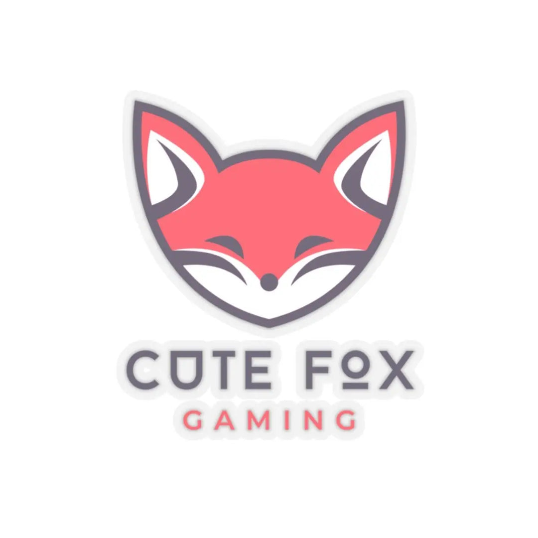 Adorable Fox Gamer Stickers - Cute & Kiss - Cut - Gapo Goods - Paper products