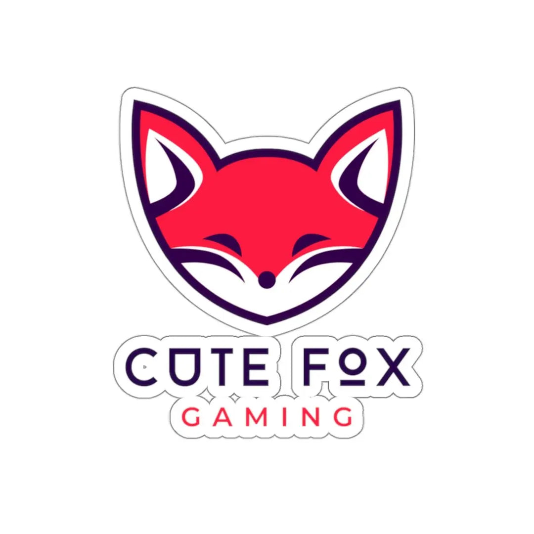 Adorable Fox Gamer Stickers - Cute & Kiss - Cut - Gapo Goods - Paper products