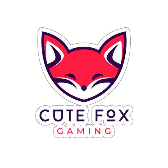 Adorable Fox Gamer Stickers - Cute & Kiss - Cut - Gapo Goods - Paper products