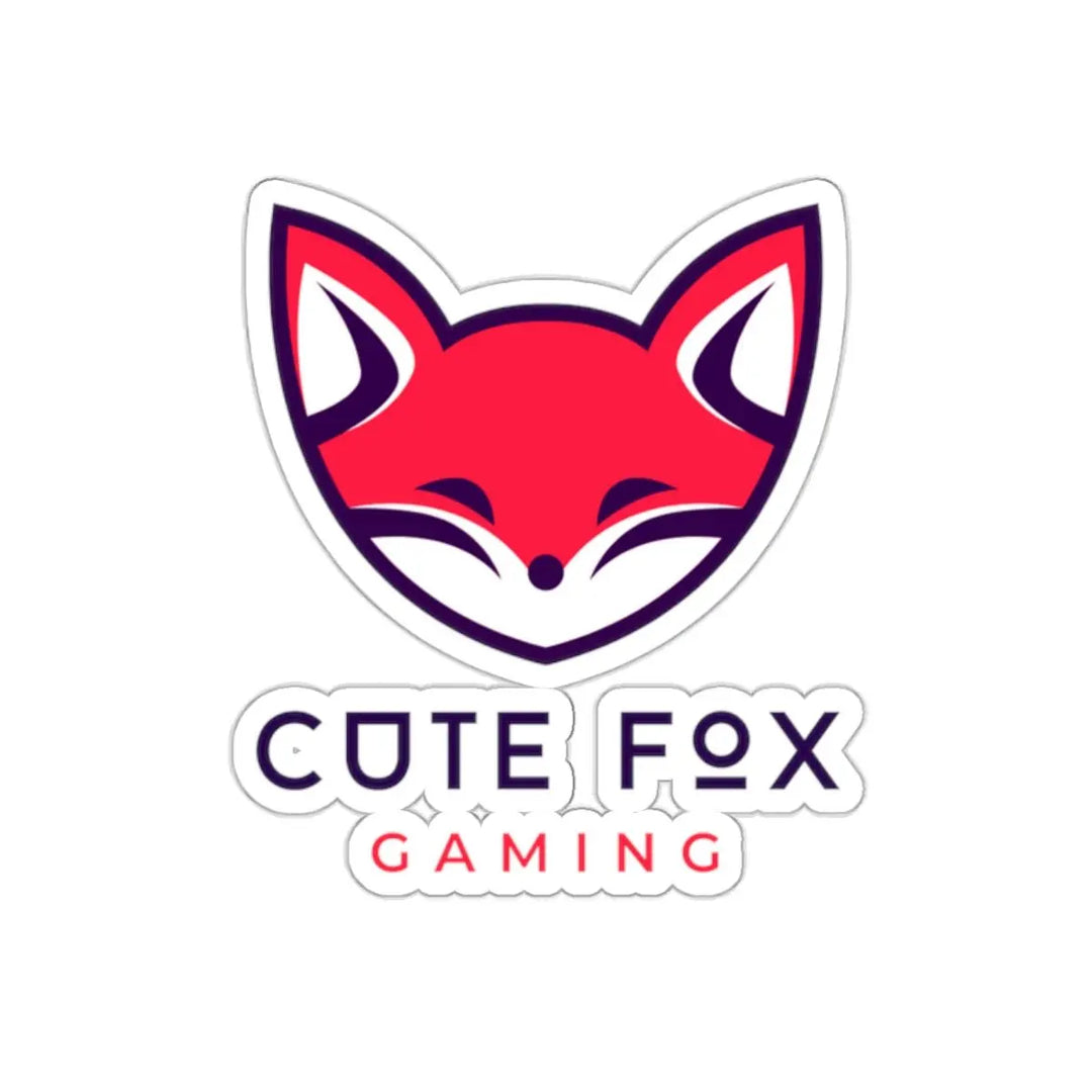 Adorable Fox Gamer Stickers - Cute & Kiss - Cut - Gapo Goods - Paper products